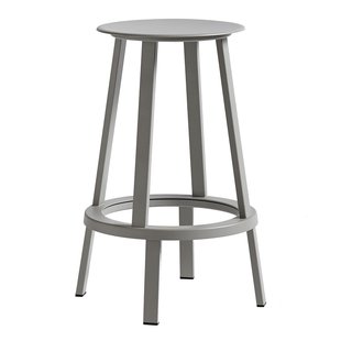 Hay Revolver Draaibare Barkruk Small Grijs