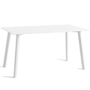 Hay CPH Deux 210 Bureau 140x75 Met Beuken Beuken Onderstel Parelwit