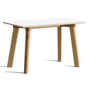 Hay CPH Deux 215 Eetbank 75 Met Gelakt Eiken Onderstel Parelwit