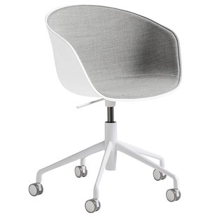 Hay About A Chair AAC52 Gestoffeerde Bureaustoel Onderstel Wit Kuip White,Remix 123