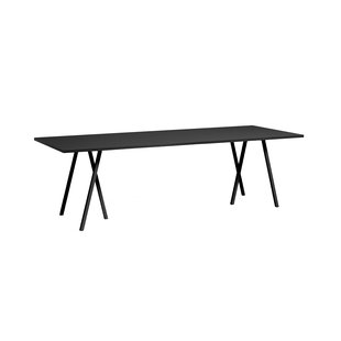 Hay Loop Stand Tafel Zwart 160x78