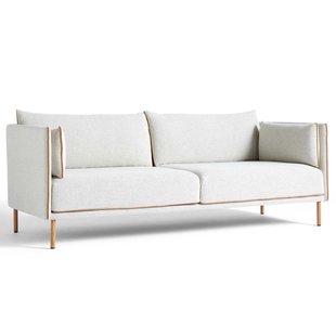 Hay Silhouette Bank 3 Zits Met Eiken Onderstel Coda 100