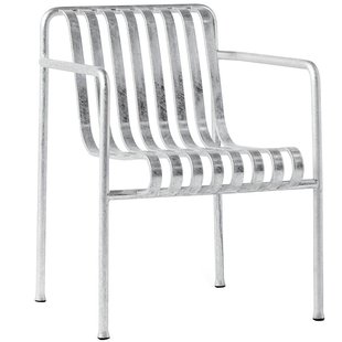 Hay Palissade Dining Tuinstoel Hot Galvanised