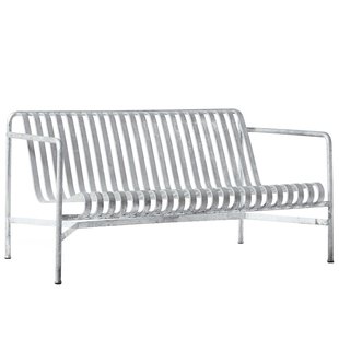 Hay Palissade Lounge Tuinbank Hot Galvanised