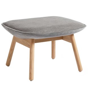 Hay Uchiwa Ottoman Gelakt Eiken - Flamiber Cream A5 Canvas 244