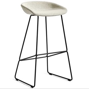 Hay AAS39 Barkruk 75 Cm Coda 100 Frame Zwart Staal Hay AAS39 Barkruk 75 Cm Coda 100 Frame Zwart Staal