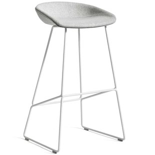 Hay AAS39 Barkruk 75 Cm Divina Melange 120 Frame Wit Staal