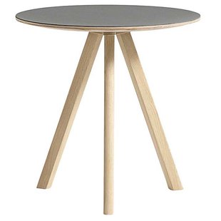 Hay Copenhague CPH20 Bijzettafel 50 Gelakt Grijs Hay Copenhague CPH20 Bijzettafel 50 Gelakt Grijs