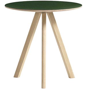Hay Copenhague CPH20 Bijzettafel 50 Gelakt Groen