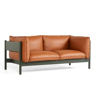 Hay Arbour 2-zits Bank Groen Gelakt Onderstel Nevada NV2488S