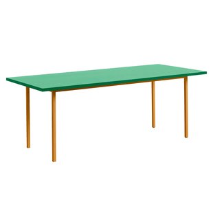 Hay Two-Colour Tafel 200x90 Mint Groen Oker Onderstel