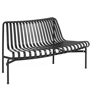 Hay Palissade Park Tuinbank Rond Out Anthracite