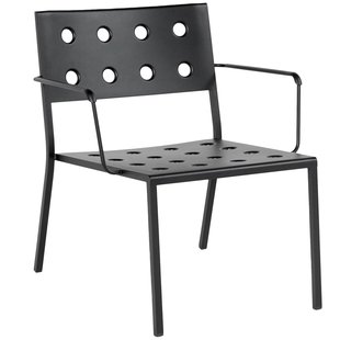 Hay Balcony Fauteuil Met Armleuning Anthracite