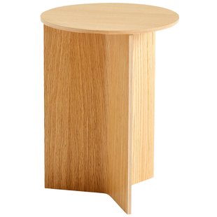 Hay Slit Wood High Bijzettafel 35 Gelakt Eiken