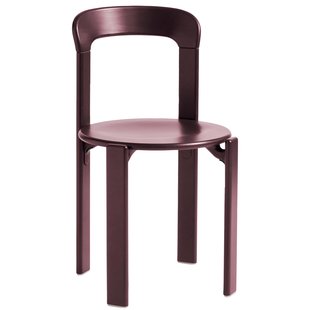 Hay Rey Stoel Grape Red Gelakt