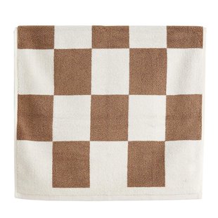 Hay Check Badmat 50x90 Cappucino