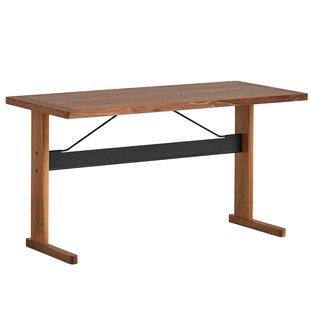 Hay Passerelle Bureau Gelakt Walnoot Black Crossbar Hay Passerelle Bureau Gelakt Walnoot Black Crossbar