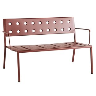 Hay Balcony Lounge Tuinbank Iron Red Hay Balcony Lounge Tuinbank Iron Red