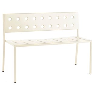 Hay Balcony Eetbank Met Rugleuning 114 Beige