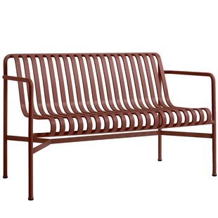 Hay Palissade Dining Tuinbank Iron Red