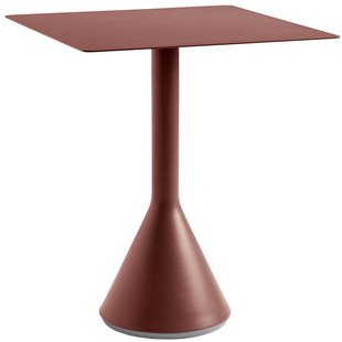 Hay Palissade Cone Tuintafel 65x65 Iron Red