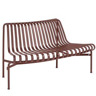 Hay Palissade Park Tuinbank Rond Out Iron Red