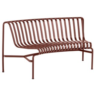 Hay Palissade Park Tuinbank Rond In Iron Red