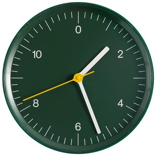 Hay Wall Clock Klok&Oslash;26 Groen