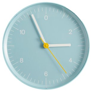 Hay Wall Clock Klok&Oslash;26 Blauw