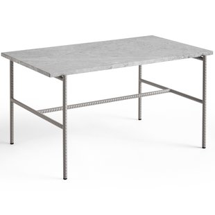Hay Rebar Marble Salontafel 80x49 Grijs