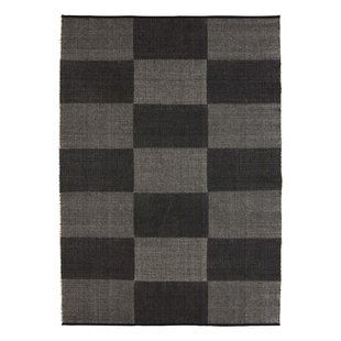 Hay Check Vloerkleed 170x240 L Zwart