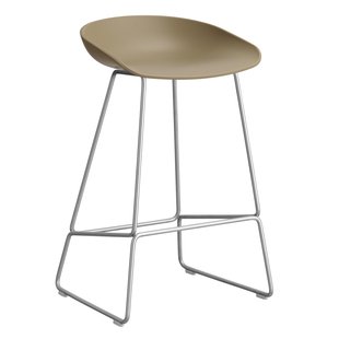 Hay AAS38 Barkruk 65cm Rvs Onderstel Clay