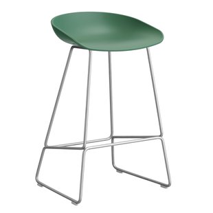 Hay AAS38 Barkruk 65cm Rvs Onderstel Teal Green