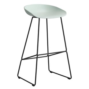 Hay AAS38 Barkruk 75cm Zwart Onderstel Dusty Mint Hay AAS38 Barkruk 75cm Zwart Onderstel Dusty Mint