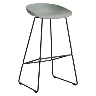 Hay AAS38 Barkruk 75cm Zwart Onderstel Fall Green