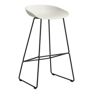 Hay AAS38 Barkruk 75cm Zwart Onderstel Melange Cream