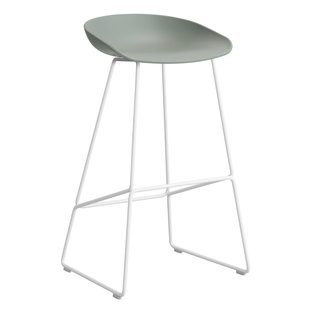 Hay AAS38 Barkruk 75cm Wit Onderstel Fall Green