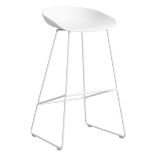 Hay AAS38 Barkruk 75cm Wit Onderstel White