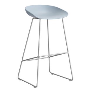 Hay AAS38 Barkruk 75cm Rvs Onderstel Slate Blue
