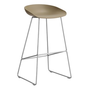 Hay AAS38 Barkruk 75cm Rvs Onderstel Clay