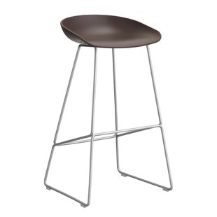 Hay AAS38 Barkruk 75cm Rvs Onderstel Raisin