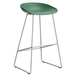 Hay AAS38 Barkruk 75cm Rvs Onderstel Teal Green