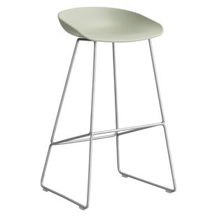Hay AAS38 Barkruk 75cm Rvs Onderstel Pastel Green