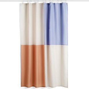 Hay Check Douchegordijn Curtain Blue