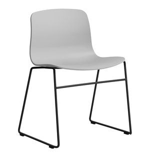 Hay AAC08 Stoel Zwart Onderstel Concrete Grey