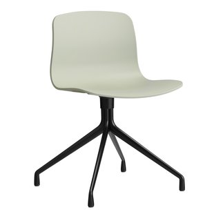 Hay AAC10 Stoel Zwart Onderstel Pastel Green