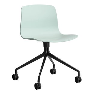 Hay AAC14 Bureaustoel Zwart Onderstel Dusty Mint