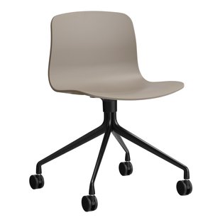 Hay AAC14 Bureaustoel Zwart Onderstel Khaki