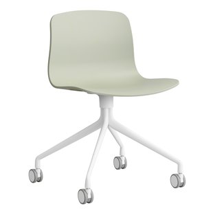 Hay AAC14 Bureaustoel Wit Onderstel Pastel Green