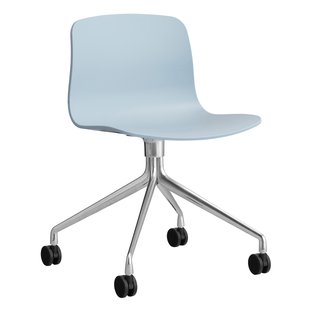 Hay AAC14 Bureaustoel Aluminium Onderstel Slate Blue